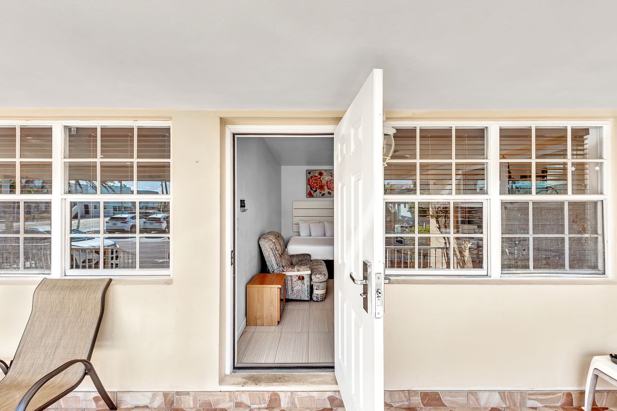 Through the front door